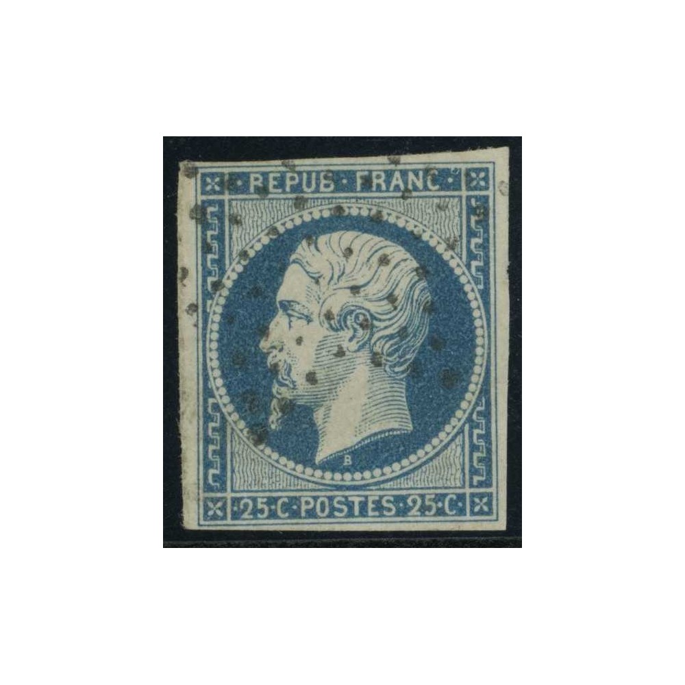 YT 10 - Oblitéré - Variété : Anneau Lune - Cote 100 euros