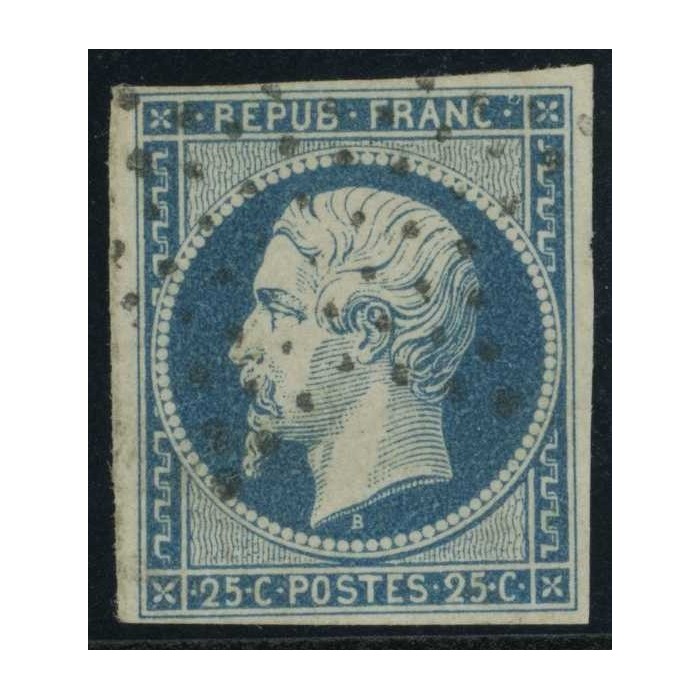 YT 10 - Oblitéré - Variété : Anneau Lune - Cote 100 euros