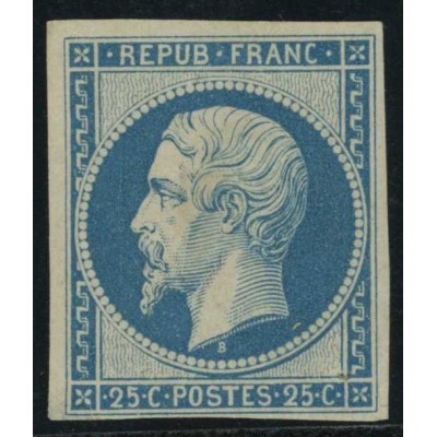 YT 10c - Neuf x - Réimpression - Cote 700 euros