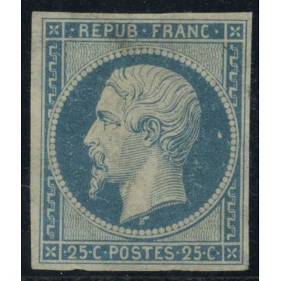 YT 10 - Oblitéré - Variété : Anneau Lune - Cote 100 euros