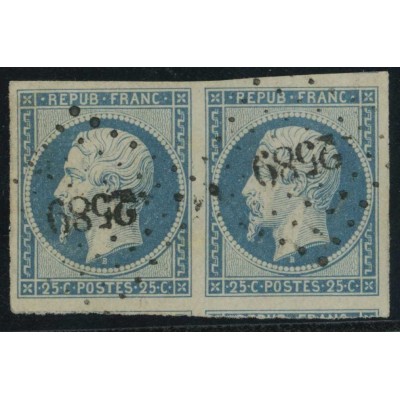 YT 10 - PC 2589 - Puttelange aux Lacs - Moselle (55) - Paire - Cote 80 euros