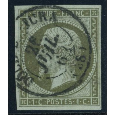 YT 11 - Cachet a Date - Cote 90 Euros