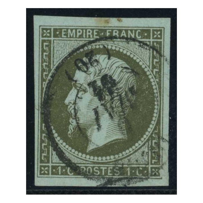 YT 11 - Cachet à Date - Signé Brun - Cote 90 Euros
