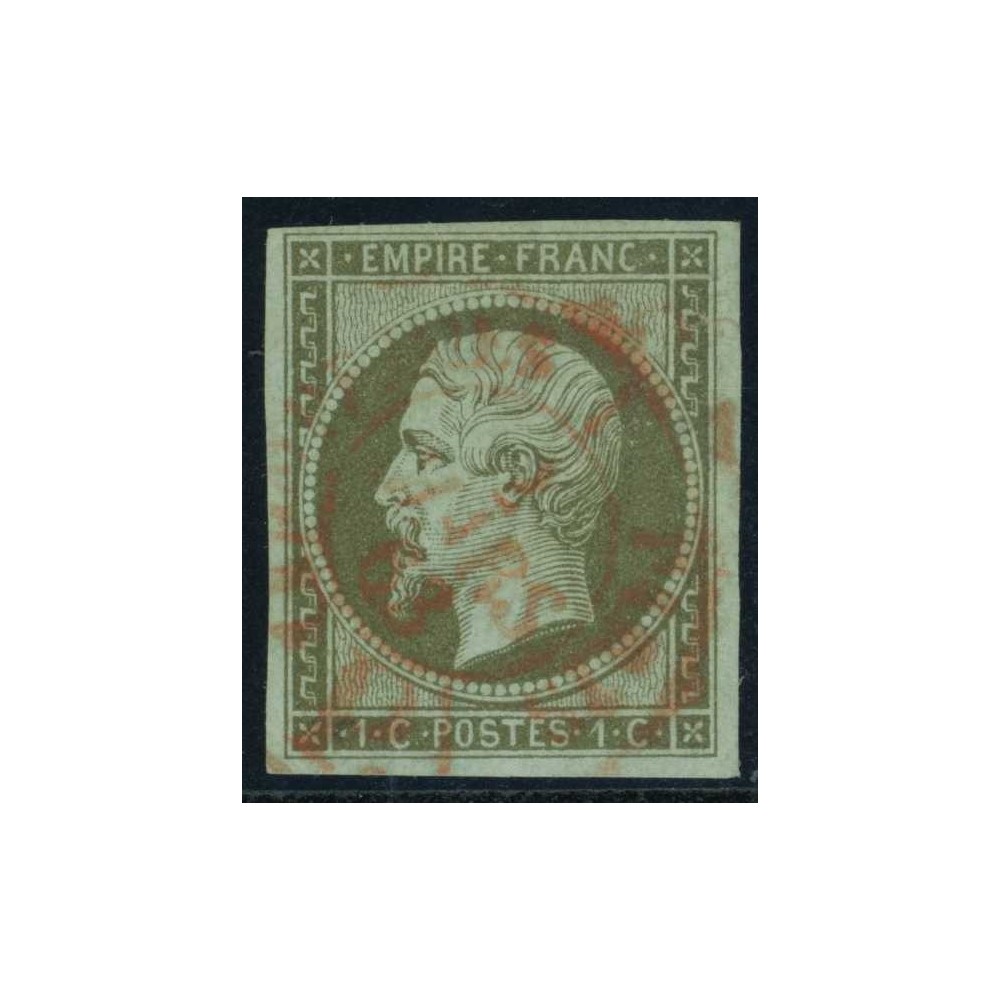 YT 11 - Cachet Rouge - Cote 175 Euros