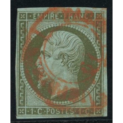 YT 11 - Cachet Rouge - Cote 175 Euros
