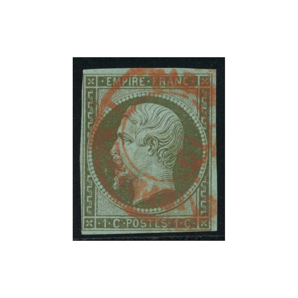 YT 11 - Cachet Rouge - Cote 175 Euros