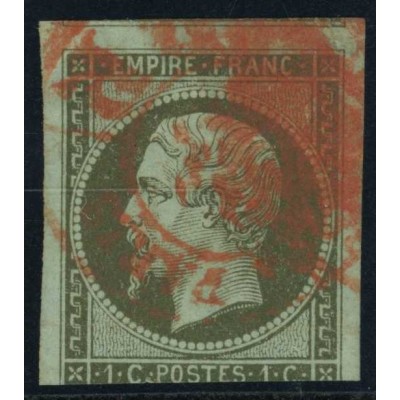 YT 11 - Cachet Rouge - Cote 175 Euros