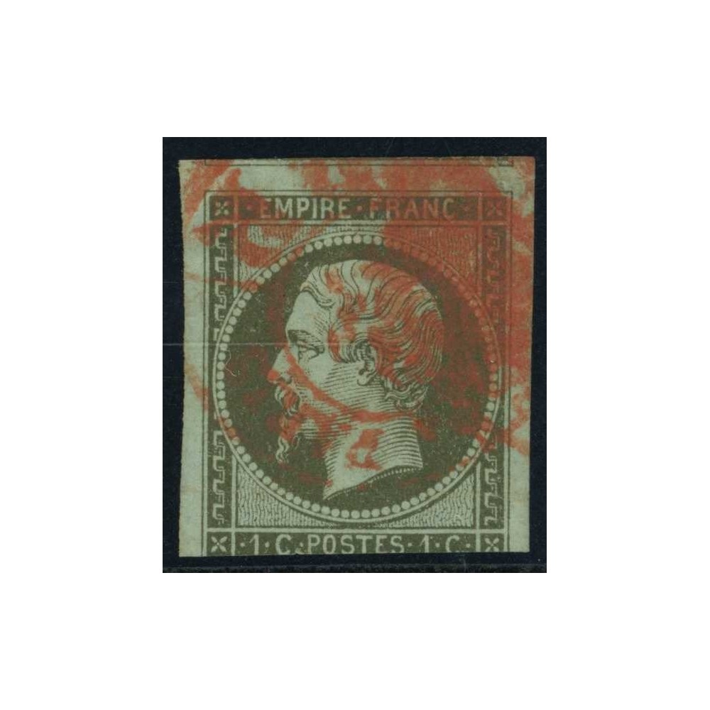 YT 11 - Cachet Rouge - Cote 175 Euros