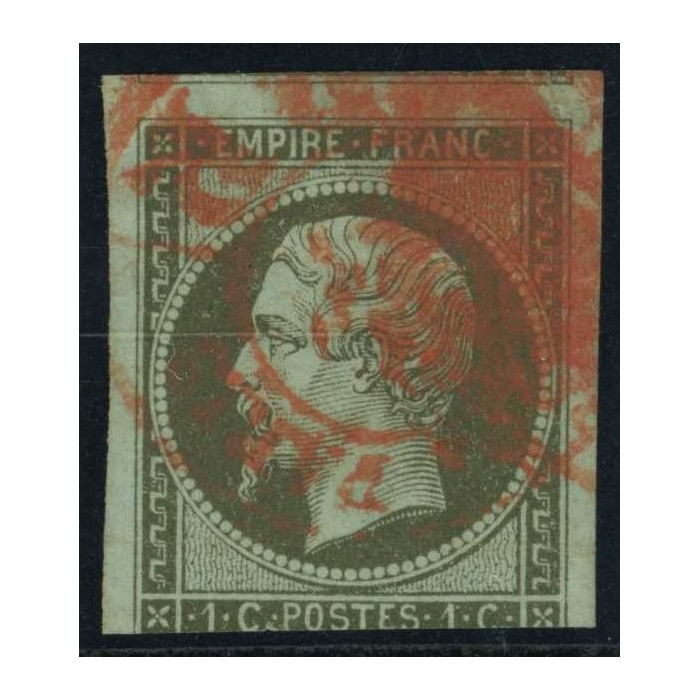 YT 11 - Cachet Rouge - Cote 175 Euros