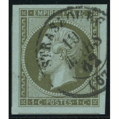YT 11 - CaD - 19/3/62 - Variété : Anneau lune - Cote 170 Euros