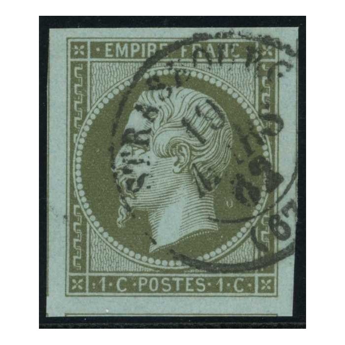 YT 11 - CaD - 19/3/62 - Variété : Anneau lune - Cote 170 Euros
