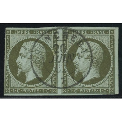 YT 11 - CaD - 20/6/62 - Paire - Cote 225 Euros