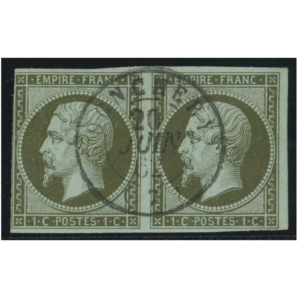 YT 11 - CaD - 20/6/62 - Paire - Cote 225 Euros