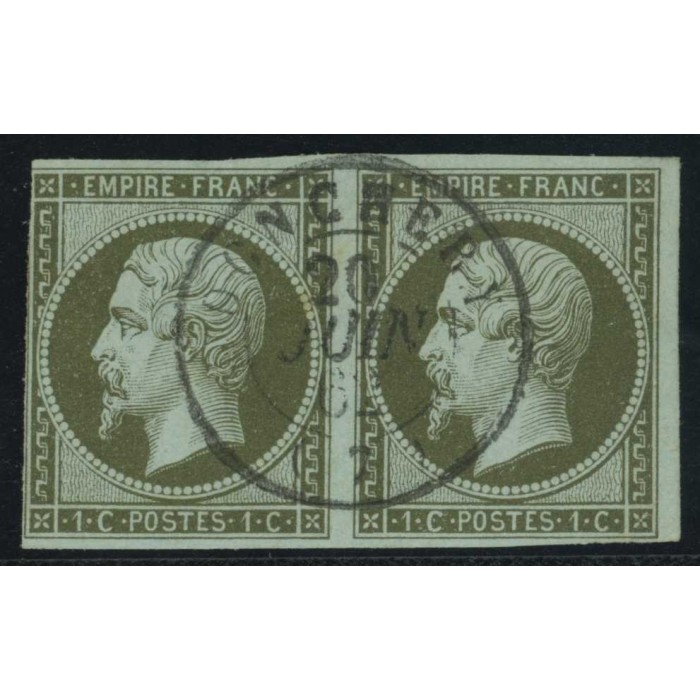 YT 11 - CaD - 20/6/62 - Paire - Cote 225 Euros