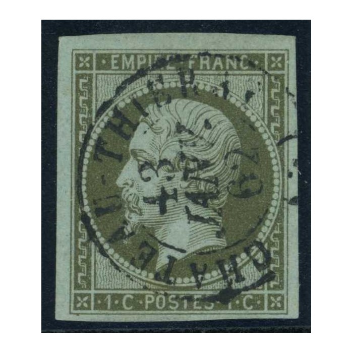 YT 11 - CaD Château Thierry - 13/01/62 - Cote 90 Euros