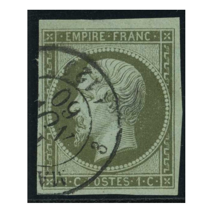 YT 11 - CaD Nov 60 - Mois d'emission - Cote 350 Euros