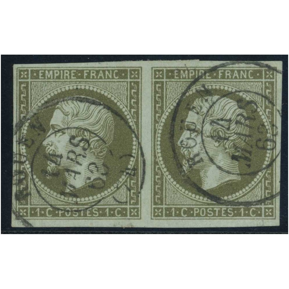 YT 11 - CaD Rouen - 14/3/63 - Signé - Paire - Cote 225 Euros