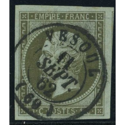 YT 11 - CaD Vesoul - 11/9/62 - Signé - Cote 90 Euros