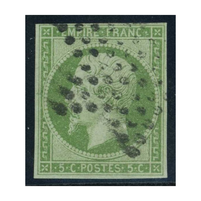 YT 12 - Oblitéré Etoile - Signé Calves