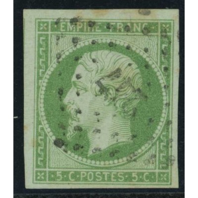 YT 12 - PC 247 - Bapaume - Pas de Calais (61) - Signé Brun