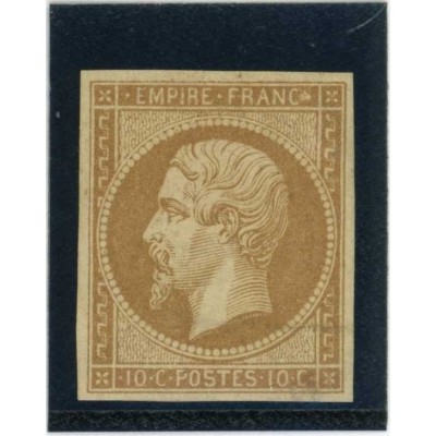 YT 13 A - Neuf x - Variété :  FRANC - Cote 2000 Euros
