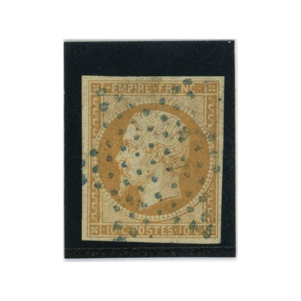 YT 13 A - Oblitéré Etoile bleu - Cote 190 Euros
