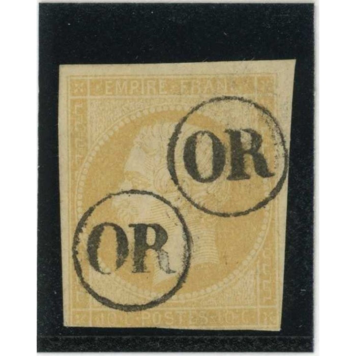 YT 13 A - Oblitéré OR dans un cercle - Cote 80 Euros