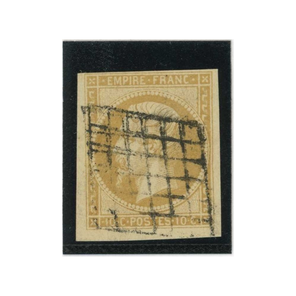 YT 13 A - Oblitéré Grille - Cote 70 Euros