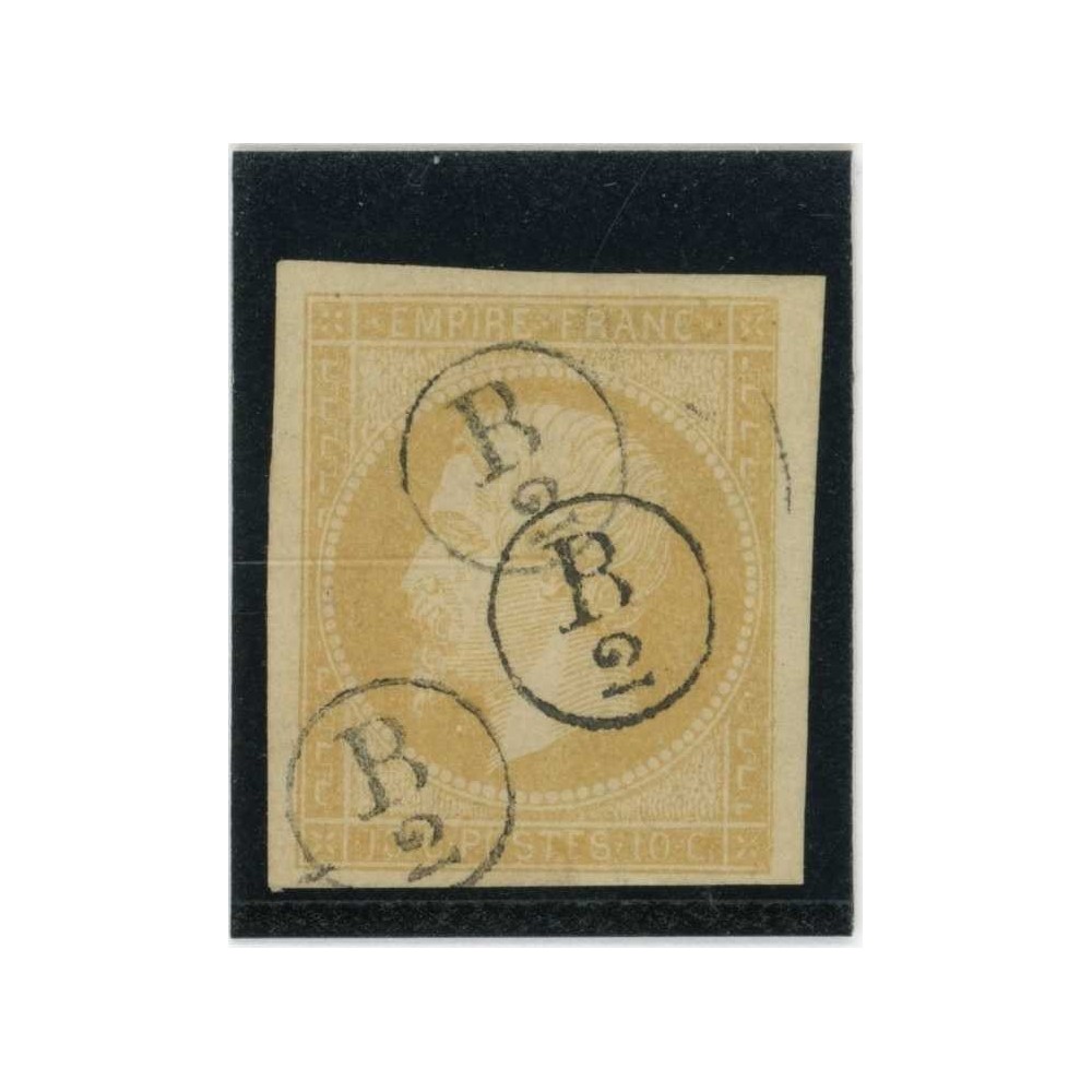 YT 13 Aa - Oblitéré B/2 dans un cercle - Cote 200 Euros