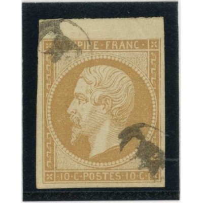 YT 13 A - Oblitéré OR dans un cercle - Cote 80 Euros