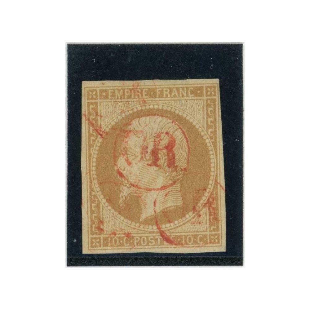 YT 13 A - Oblitéré OR Rouge - Cote 200 Euros