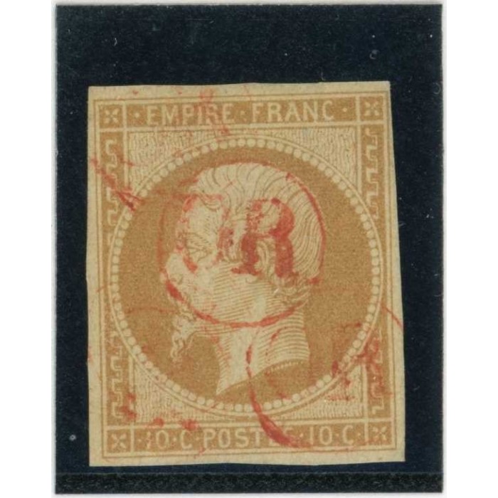YT 13 A - Oblitéré OR Rouge - Cote 200 Euros