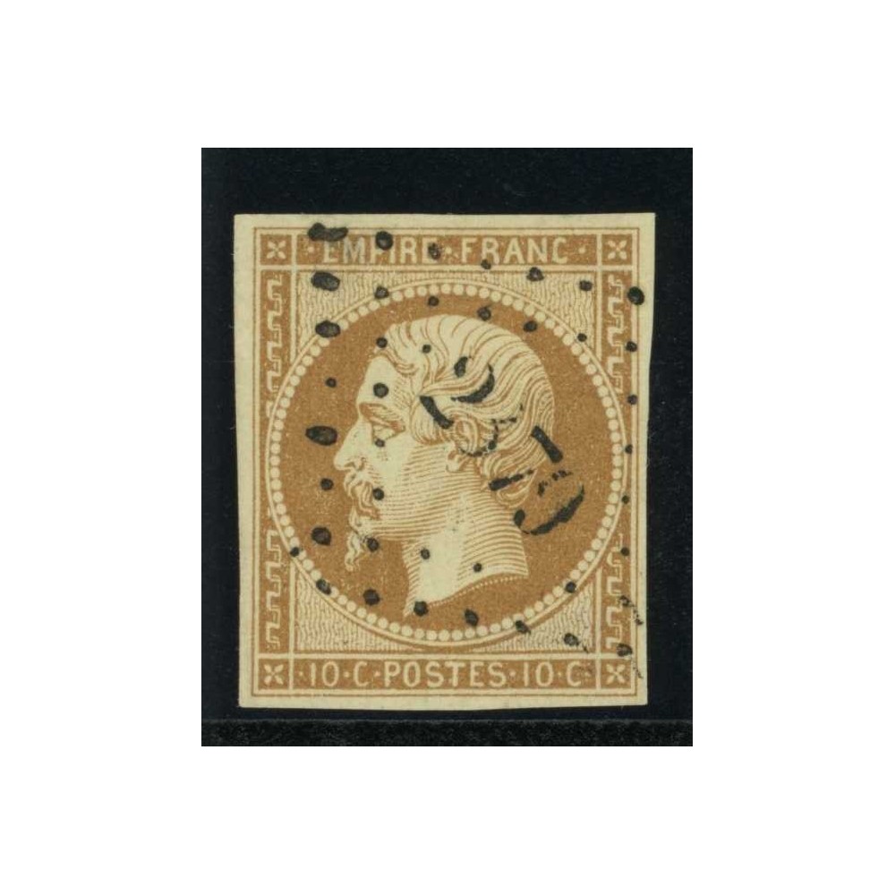 YT 13 B - Oblitéré PC 2379 - Paray le Monial - Saône et Loire (70) - Signé Brun - Cote 30 Euros