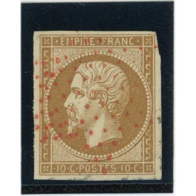 YT 13 - Oblitéré Etoile rouge - Cote 190 Euros