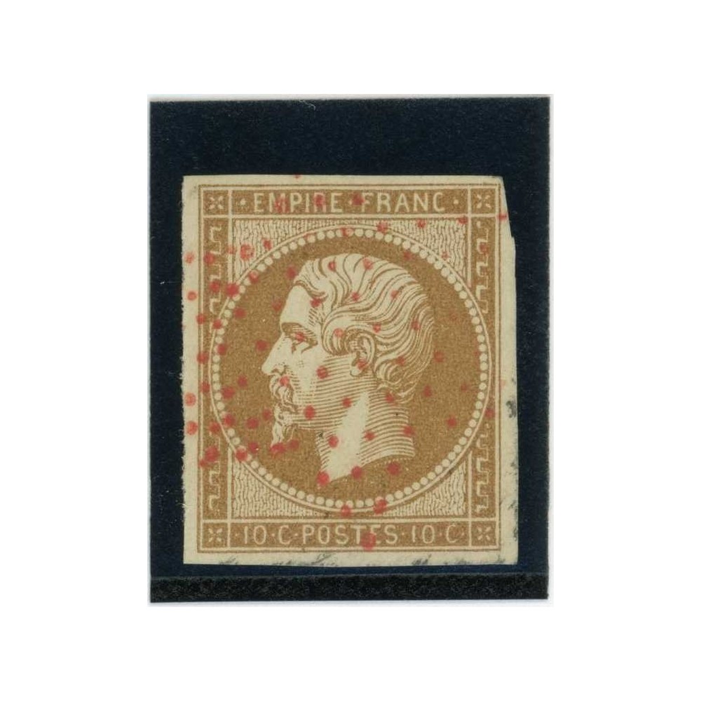 YT 13 - Oblitéré Etoile rouge - Cote 190 Euros