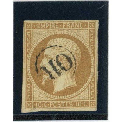 YT 13 - Oblitéré OR dans un cercle - Cote 80 Euros