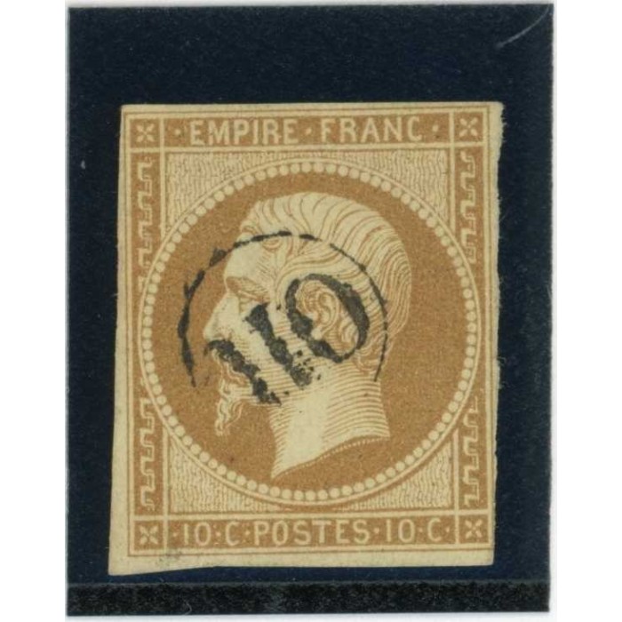 YT 13 - Oblitéré OR dans un cercle - Cote 80 Euros
