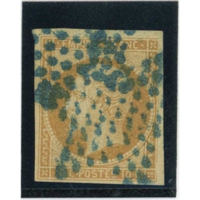 YT 13 A - Oblitéré Etoile bleu - Cote 190 Euros