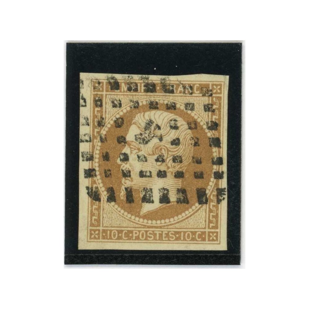 YT 13 - Oblitéré Gros points - Cote 60 Euros