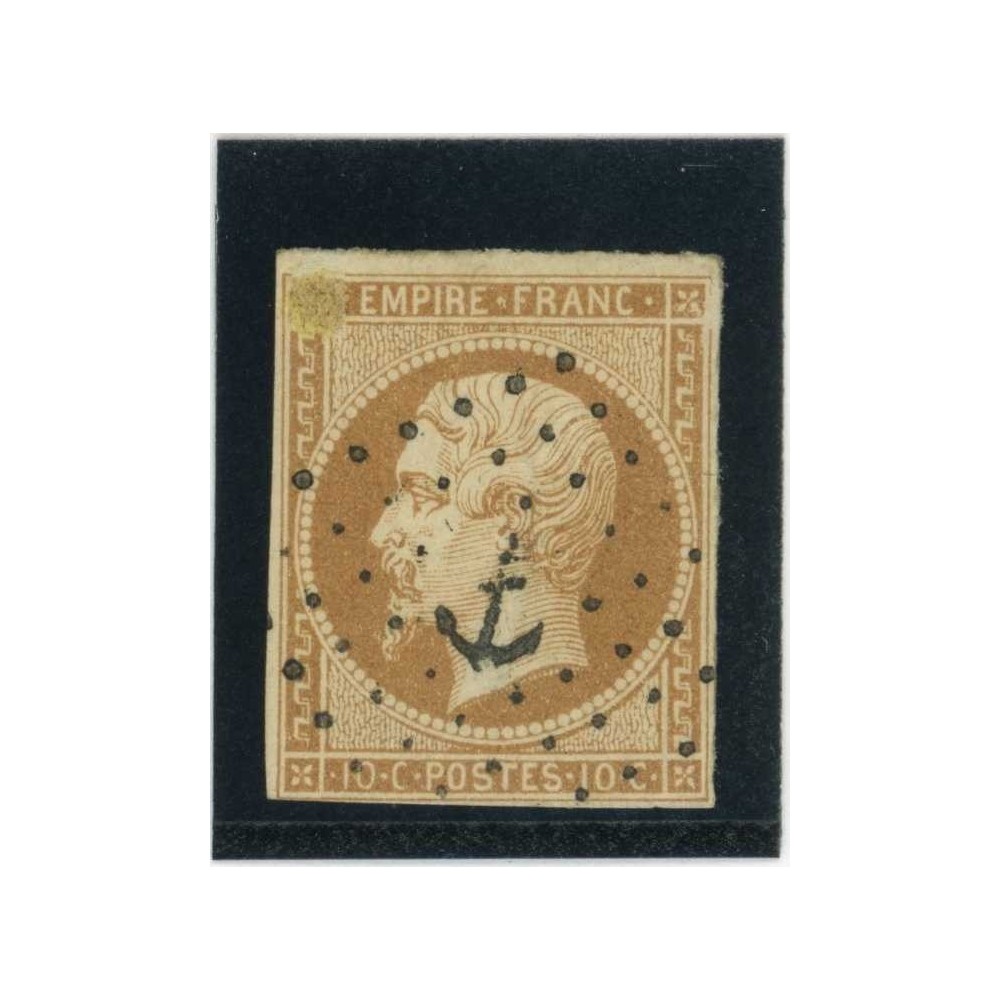 YT 13 - Oblitéré Ancre - Cote 45 Euros