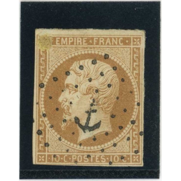 YT 13 - Oblitéré Ancre - Cote 45 Euros