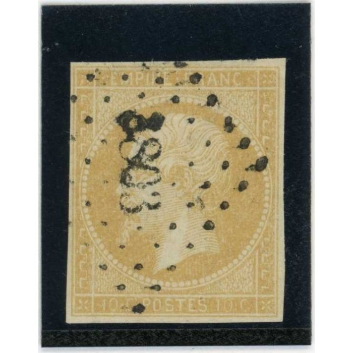 YT 13 Aa - Oblitéré PC 3803 - Cercy la Tour - Nièvre (56) - Cote 110 Euros