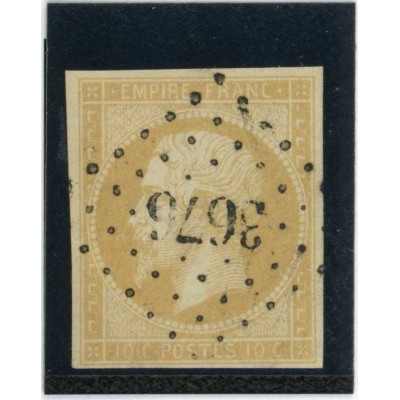 YT 13 Aa - Oblitéré PC 3676 - Voreppe - Isère (37) - Cote 110 Euros