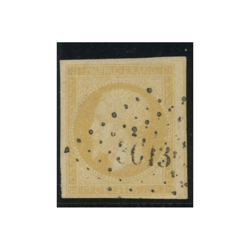 YT 13 Aa - Oblitéré Petit chiffre - Cote 85 Euros