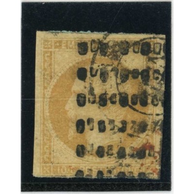YT 13 - Oblitéré Gros points - Cote 60 Euros
