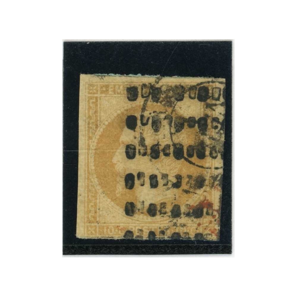 YT 13 - Oblitéré Gros points - Cote 60 Euros
