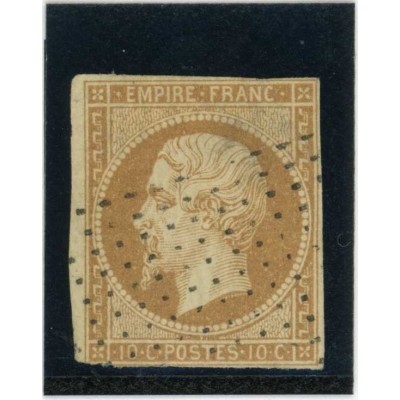 YT 13 - Oblitéré Pointillés - Cote 40 Euros