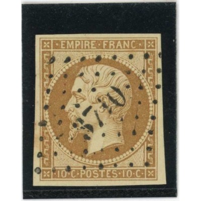 YT 13 - Oblitéré PC 3710 - Alger - Alger (Algérie) - Cote 20 Euros