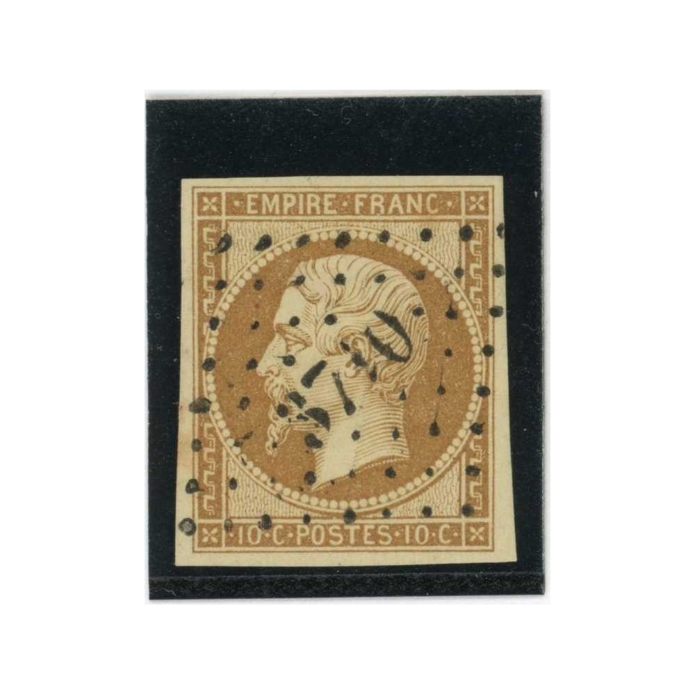 YT 13 - Oblitéré PC 3710 - Alger - Alger (Algérie) - Cote 20 Euros