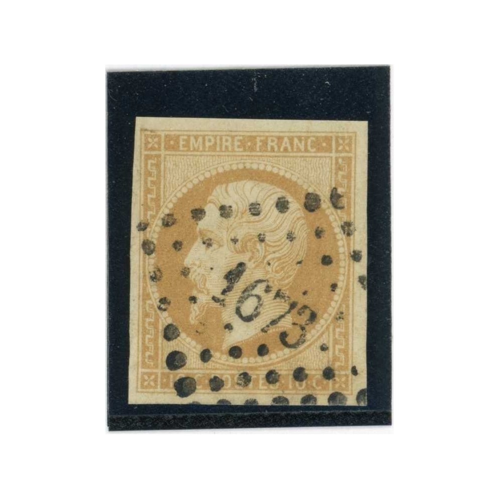 YT 13 - Oblitéré PC 1673 - Laval - Mayenne (51) - Cote 20 Euros